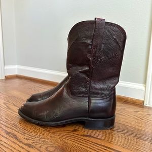 Lucchese Kennedy Roper Boots, Men's Size 10.5 D